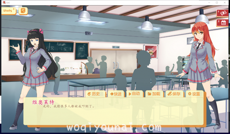 【欧美SLG/动态】 Uni 大学生活 V0.26.83 汉化作弊版[PC 安卓]【更新/1.5G】