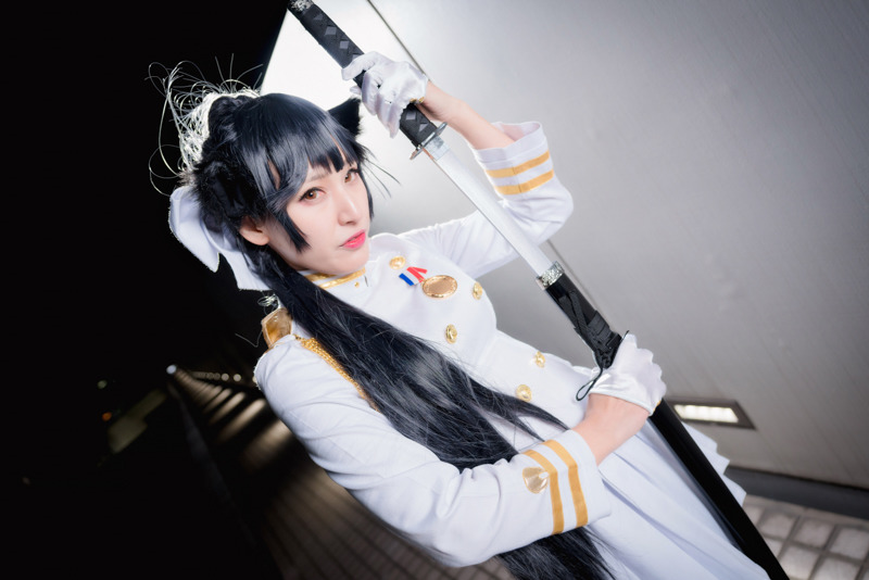 爱宕高雄长刀相护 伊丝塔艾蕾姐妹女神！COSPLAY博 in TFT美图精选