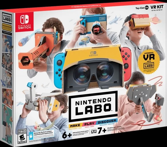 Switch可以玩VR了！任天堂4月推出「Nintendo Labo: VR Kit」