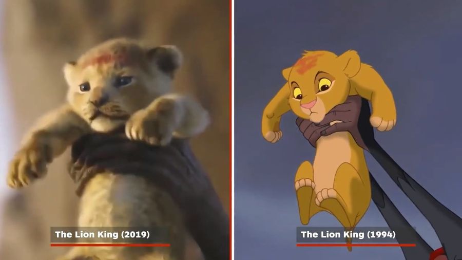 「狮子王」真狮版 VS 94年动画原版 辛巴还原度爆表