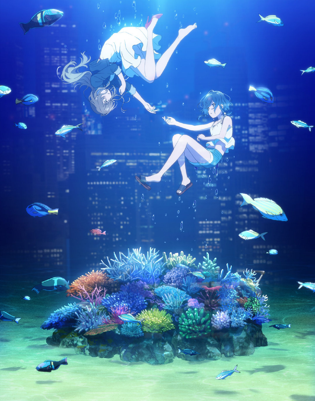 P.A.WORKS新作原创动画「白沙Aquatope」先导PV公开，2021年7月播出