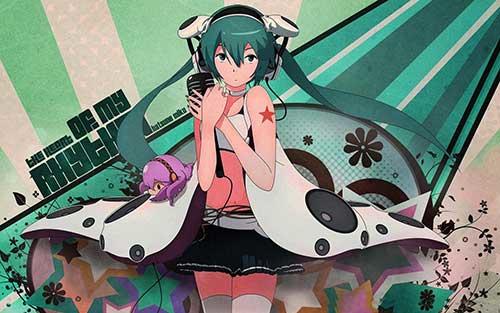 初音未来手机壁纸 初音未来如此唯美