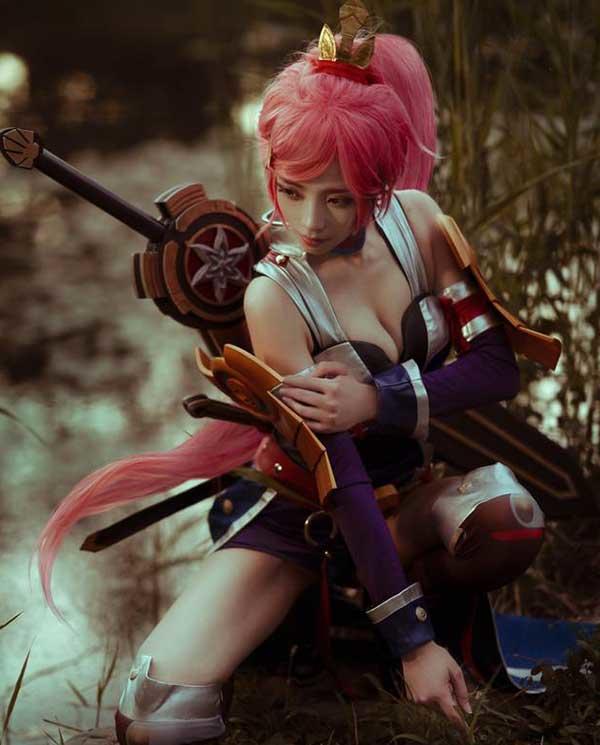 王者荣耀女英雄真人图美女cosplay