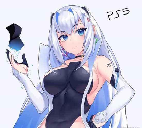 PS5娘化图恶搞沙雕图 ps5拟人娘化超美