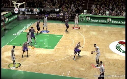 X360《NBA LIVE08》操作详细讲解