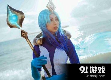 lol大元素使拉克丝cosplay图片 拉克丝coser美女图