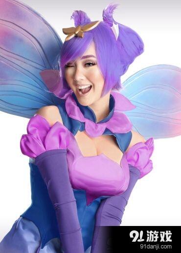 lol大元素使拉克丝cosplay图片 拉克丝coser美女图