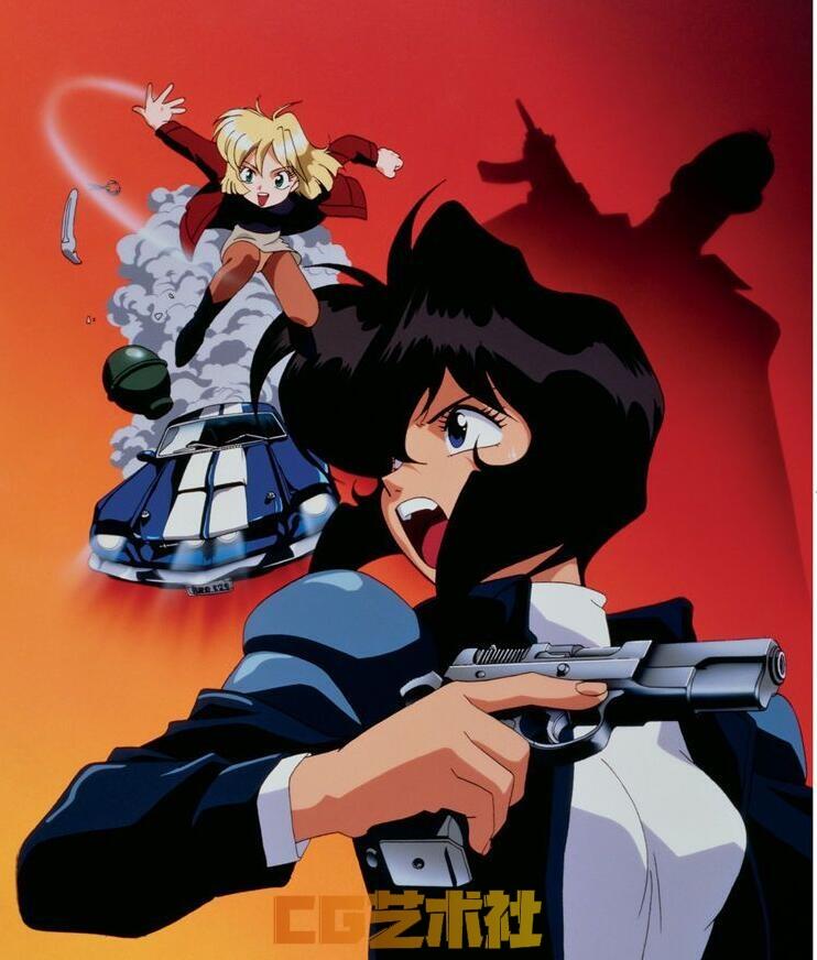 [线稿集]Gunsmith Cats Anime OVA Blu-ray Production Archive[245P]