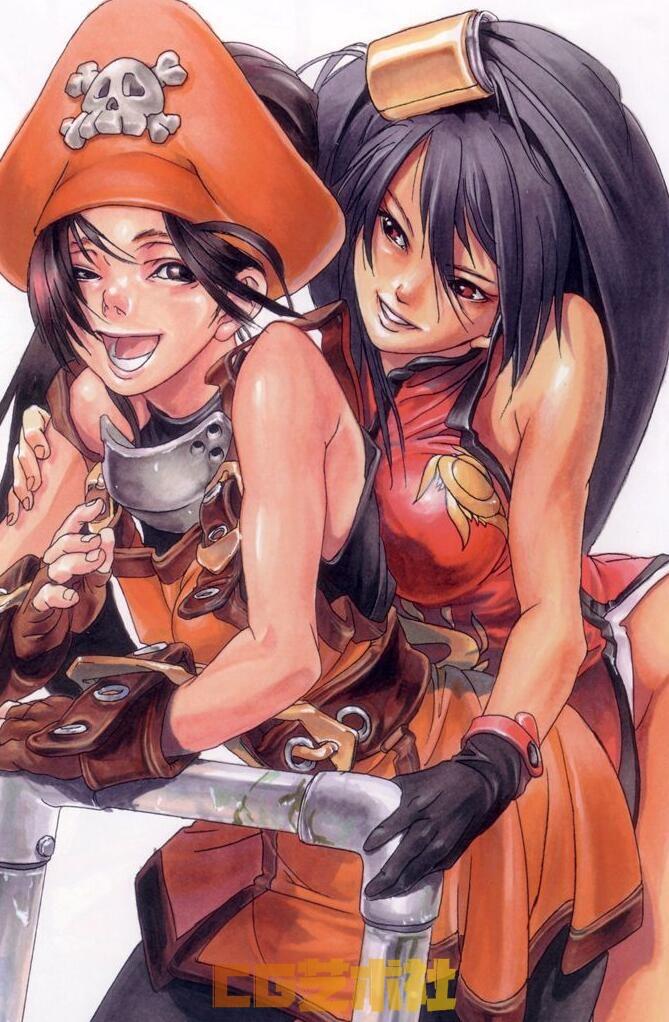 【原画素材】游戏《Guilty Gear X（罪恶装备X）》的原画集[121P]