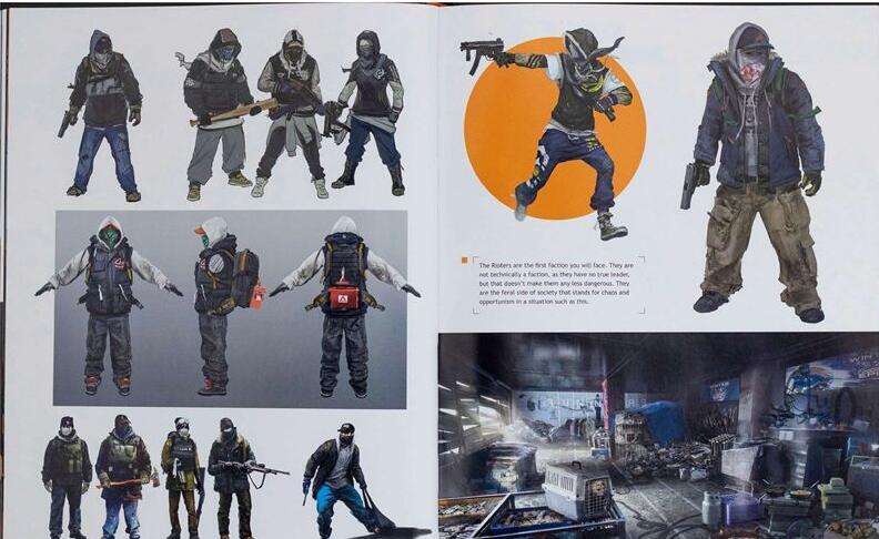 【原画素材】游戏《全境封锁（Tom Clancy’s The Division）》[97P]