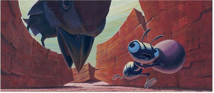 【原画素材】著名动画工作室Pixar（皮克斯）的色彩画集以及纪念画集[516P]