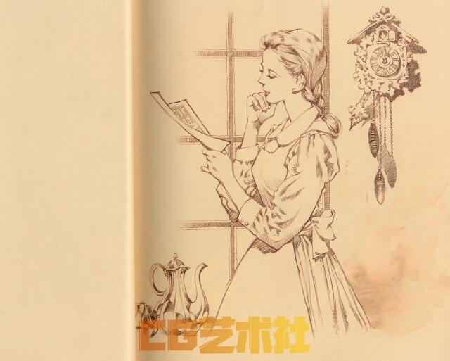 【原画素材】山田章博的Artbook世界 图片美丽非凡(含线稿）作品集