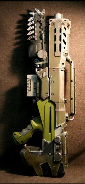 【3d设计】 科幻写实类3D枪械高清参考图 可做收藏及建模参考3032P