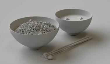 【3d设计】 A战大神-Tasuku Nakagawa-食物-米饭-烤肉-3D作品105p