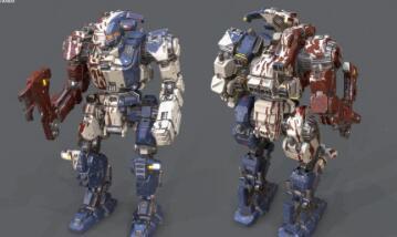 【游戏CG】《BattleTech(战斗机甲)》虚构科幻世界 机甲战斗3D设计217p