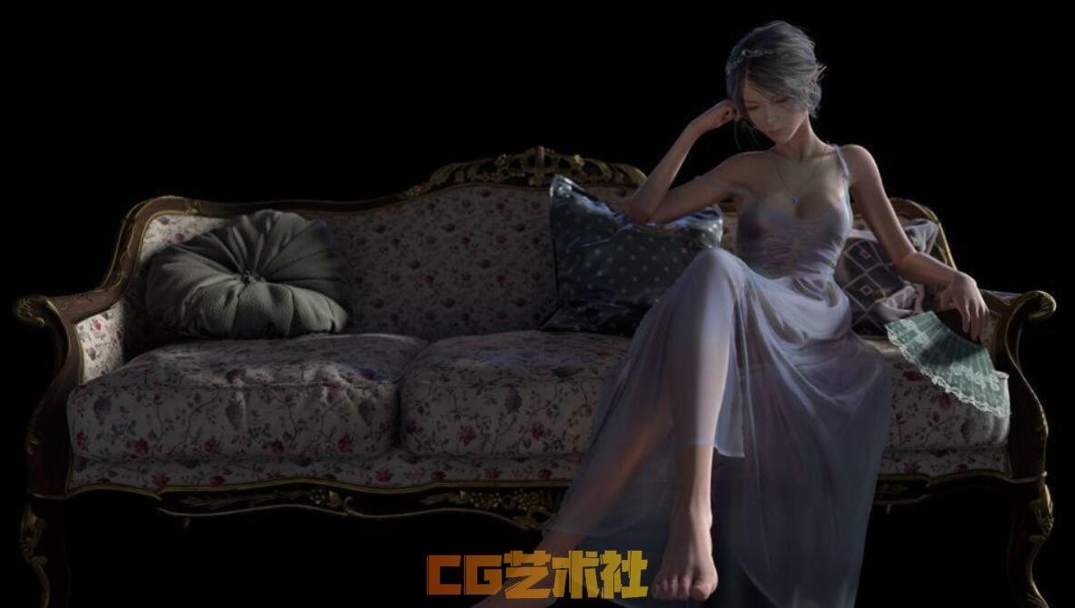 【CG设计】各种各样的3D美女CG模型设计参考1261p