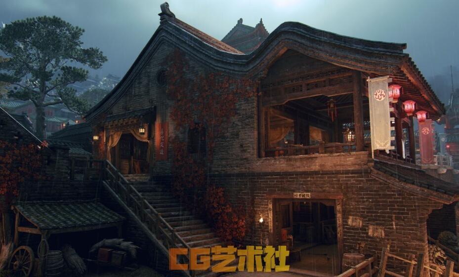 CG场景 育碧疯了！画面太美 不忍直视《荣耀战魂》场景资源分享