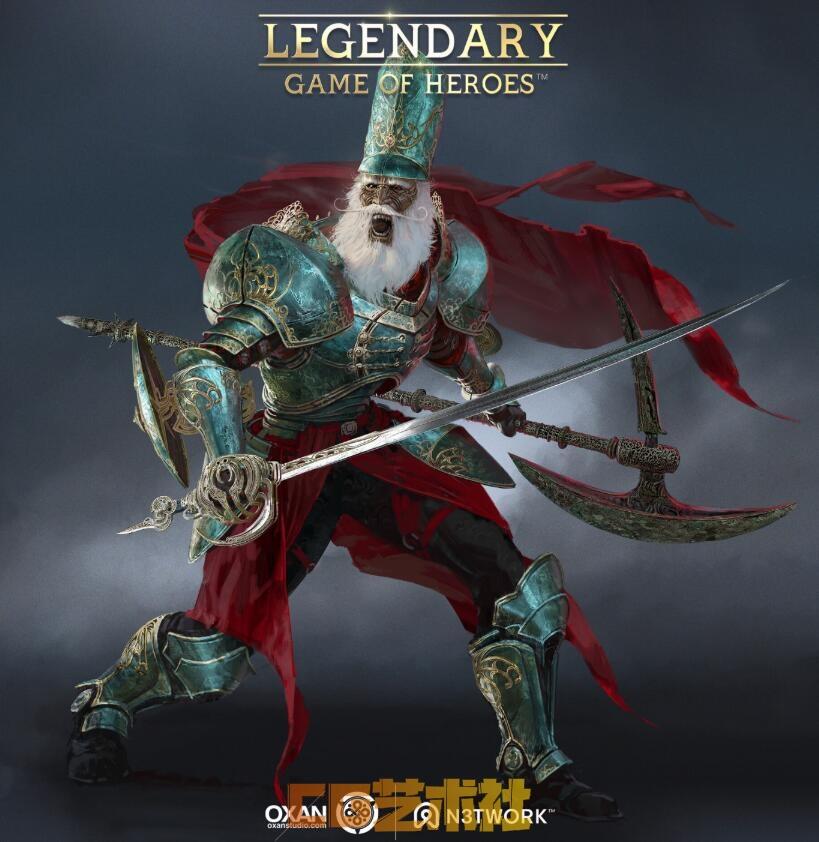 怪物军团 这美术质量实属上乘！画面效果惊艳《Legendary》设计稿全览