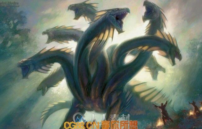 CG88 原画资源-希腊神话生物图原画赏析素材杂志CG88分享