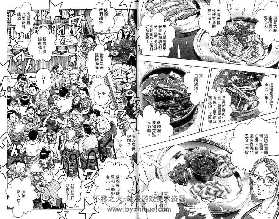 【经典美食漫画15】烧肉第一家 富沢順 台湾東立中文版 3卷完]