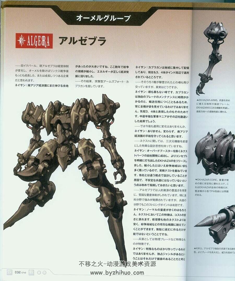 装甲核心4 资料设定集 Armored Core - A New Order of ’Next’