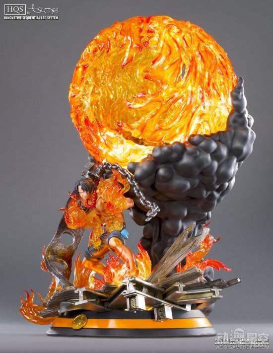 海贼王艾斯雕像售价5450元 完美还原大炎戒·炎帝