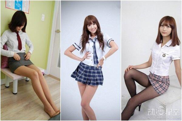 韩国女高中生校服巡礼 性感程度远超日本水手服