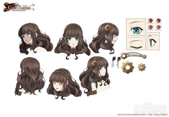 10月番《Code：Realize ～创世的姬君～》人设图公布 剧毒少女神秘无限