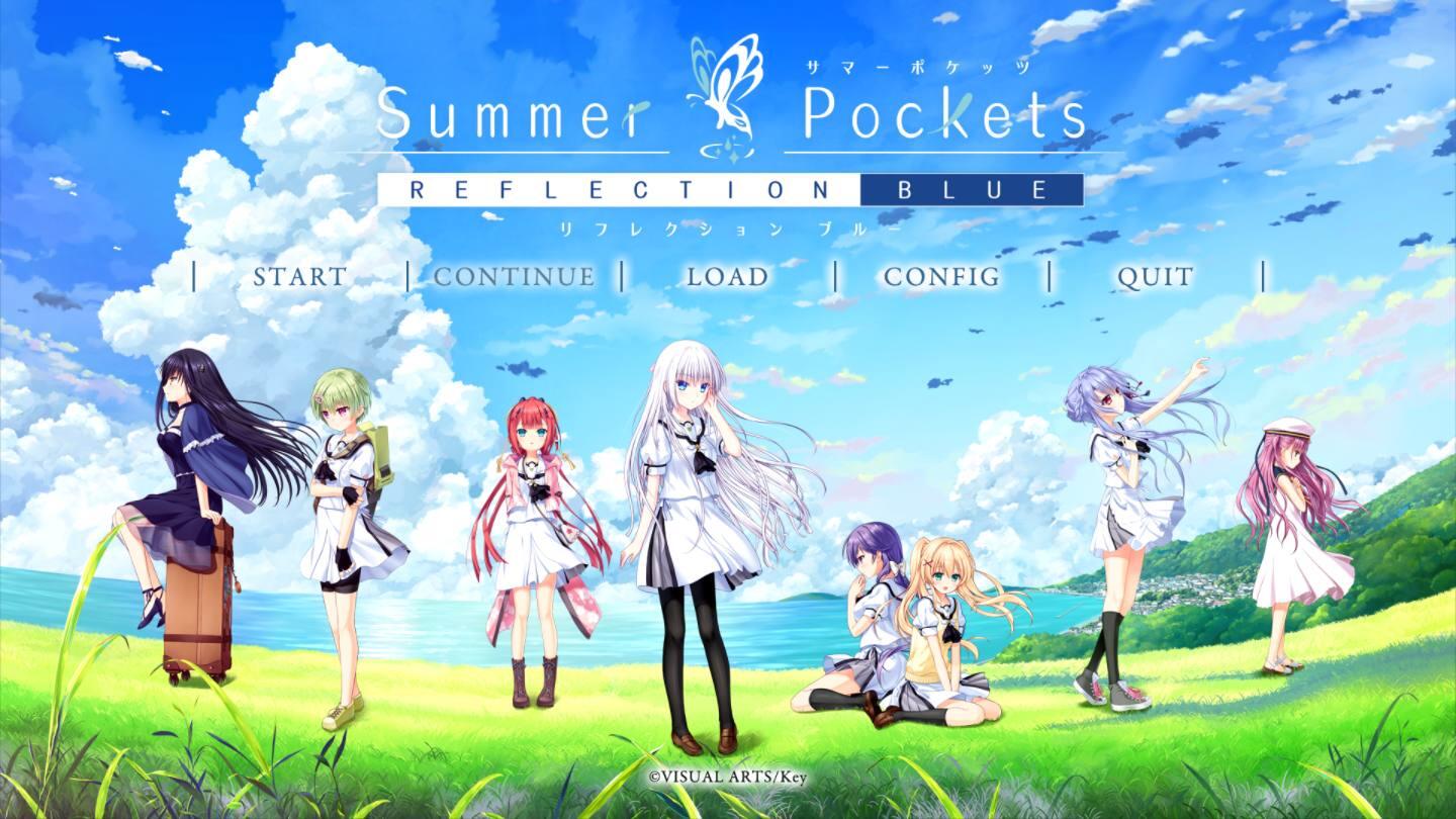 （硬盘汉化）Summer Pockets REFLECTION BLUE