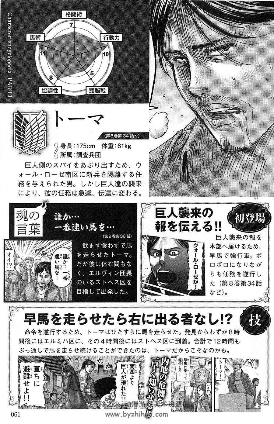 进击的巨人 INSIDE抗 官方漫画情报资料原画集 百度云网盘下载