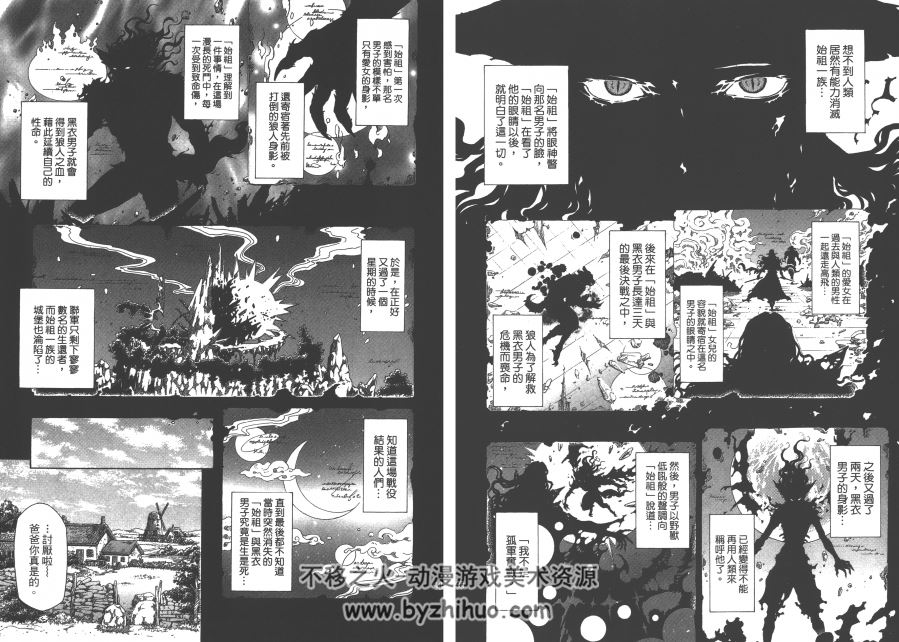 高清版 Darkness Blood 凡赫辛 河田雄誌×行徒 台湾長鴻中文版 3卷完