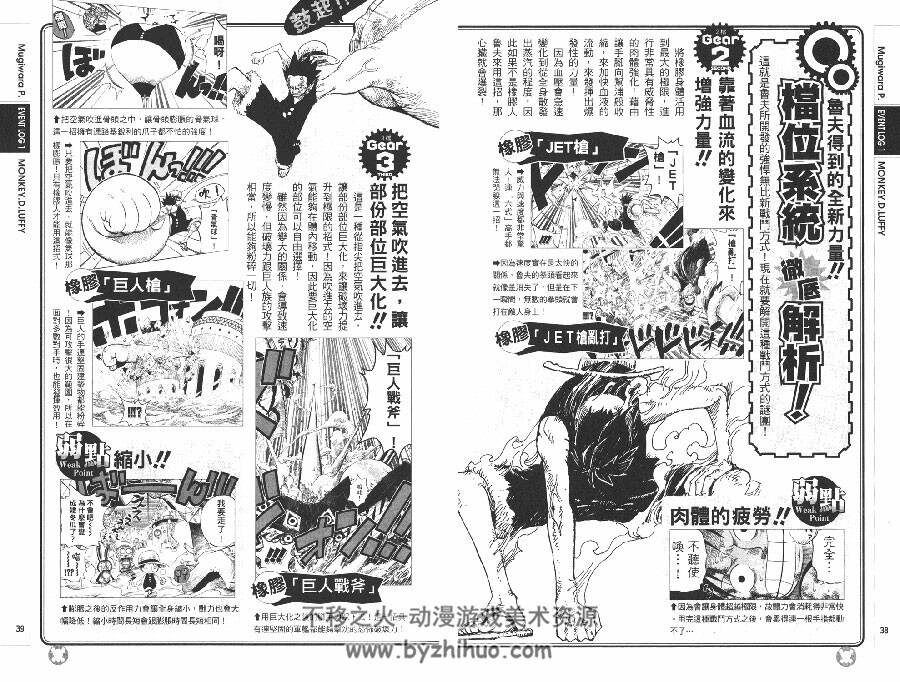 航海王One Piece 海贼王 Yellow 尾田荣一郎 漫画资料集