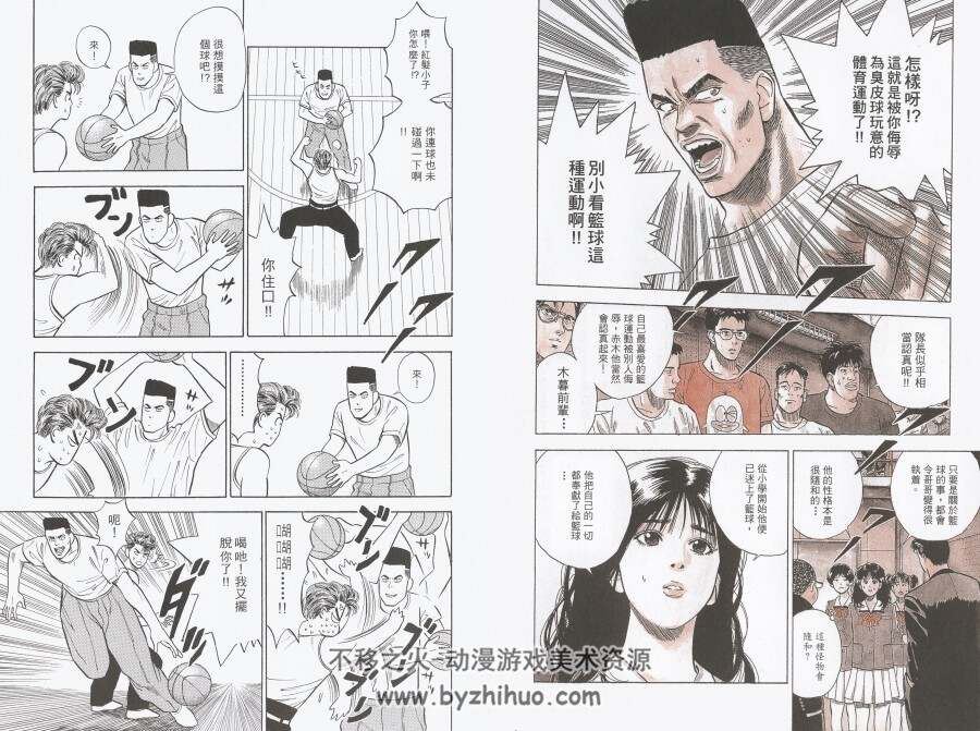 【SLAM DUNK 灌篮高手】[井上雄彦] 大然台版 天下港版双版本