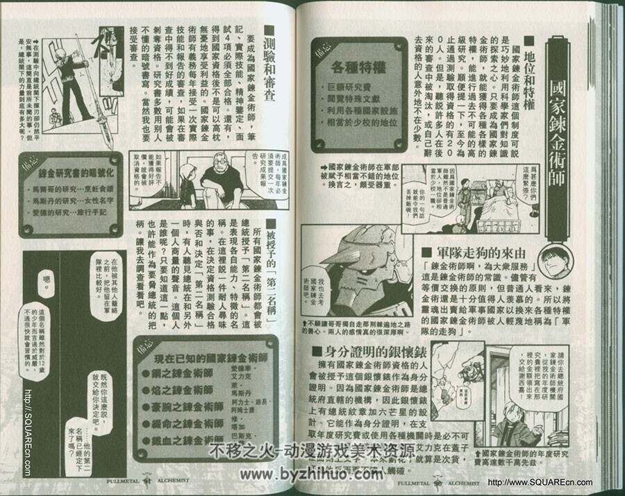 钢之炼金术士 漫画设定资料集