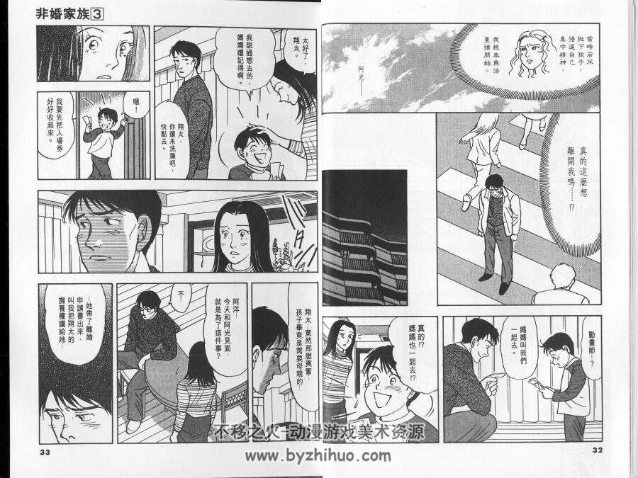 非婚家族unmarried family 1-4全 柴门文经典作品 香港文传中文版