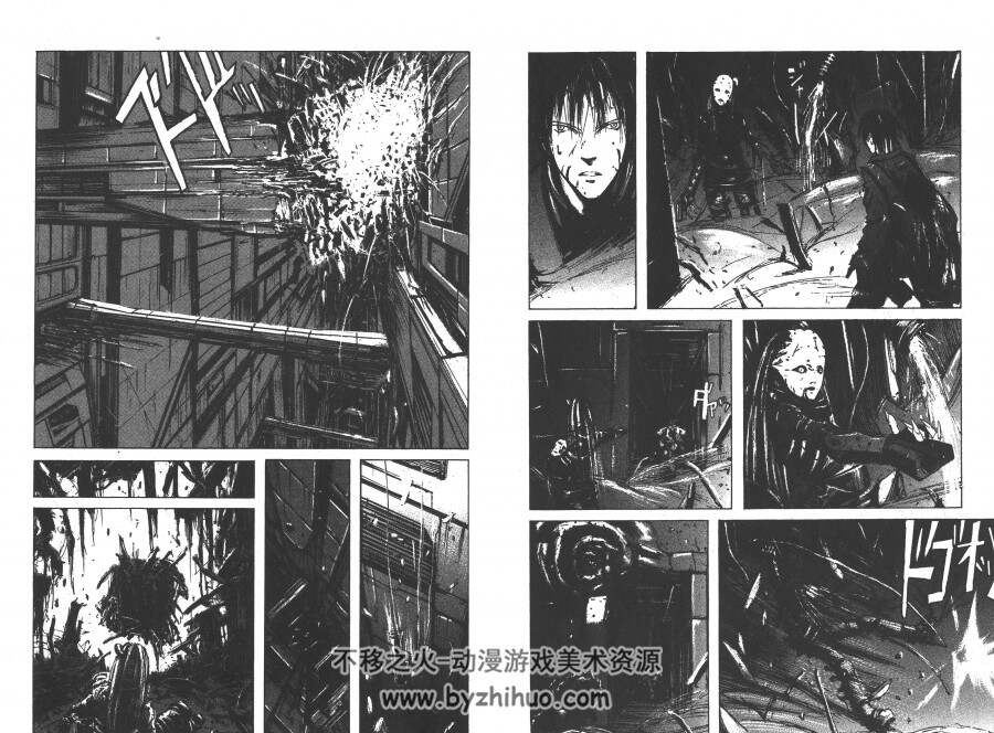 BLAME! 全集漫画 1-10卷 贰瓶勉 百度云网盘下载