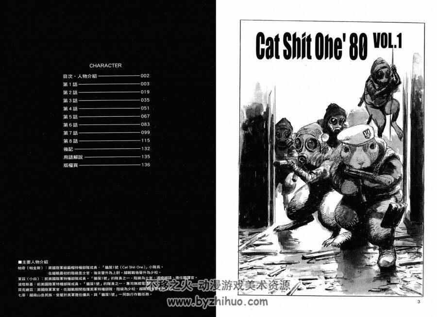 猫屎一号 Cat Shit One 1-4卷完结 小林源文 台湾中文版 百度网盘下载