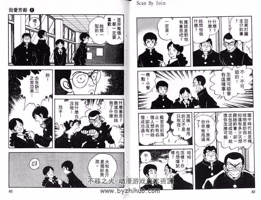 我爱芳邻 1-12全集 安达充 中文版漫画资源百度网盘下载