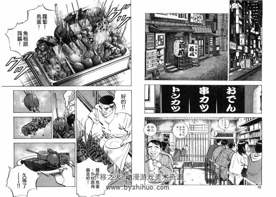 【经典美食漫画21】高清版 美食大胃王 土山滋 台湾长鸿中文版 1-9卷