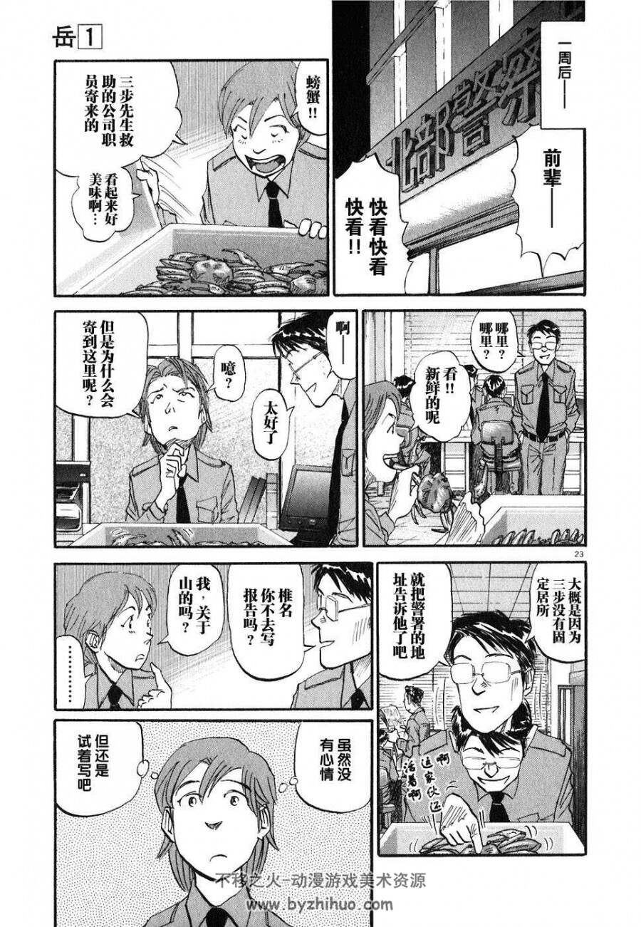 冷门漫画 山难救援题材漫画 《岳》