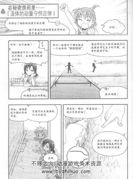 【日本】漫画物理力学 & 漫画流体力学 寓教于乐 [400多页]