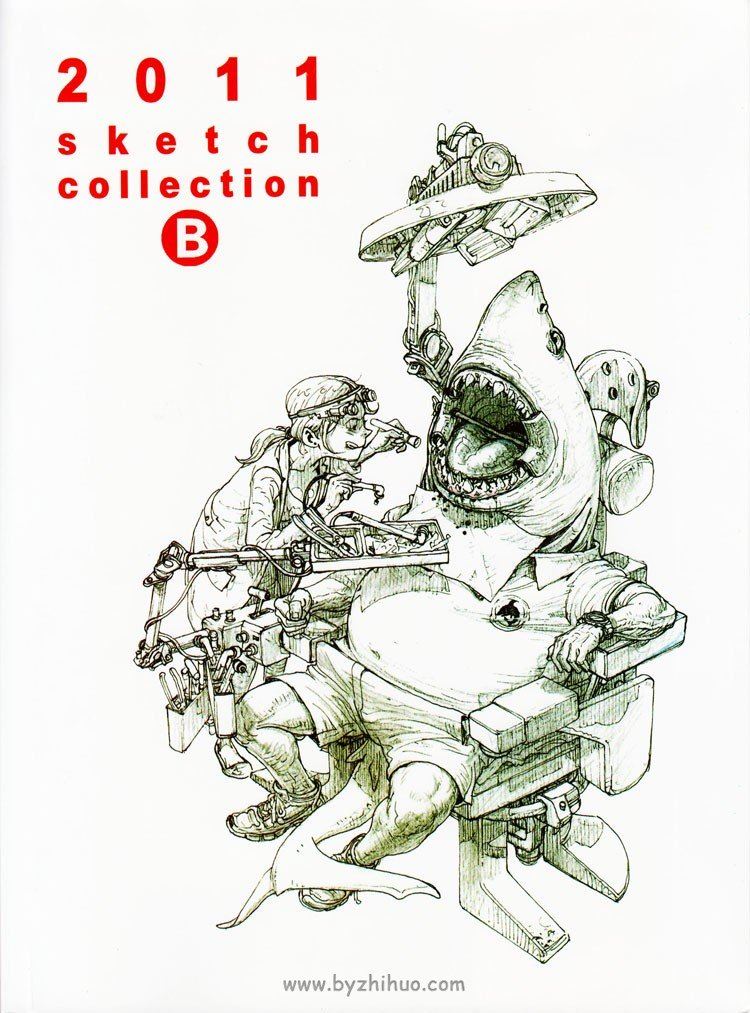 《2011 sketch collection》金政基手稿/线稿作品 A卷 B卷