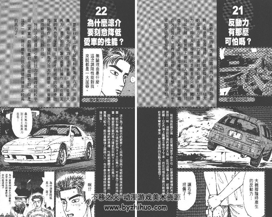 头文字D公式设定集 尖端恶之华 重野秀一 Vol 02