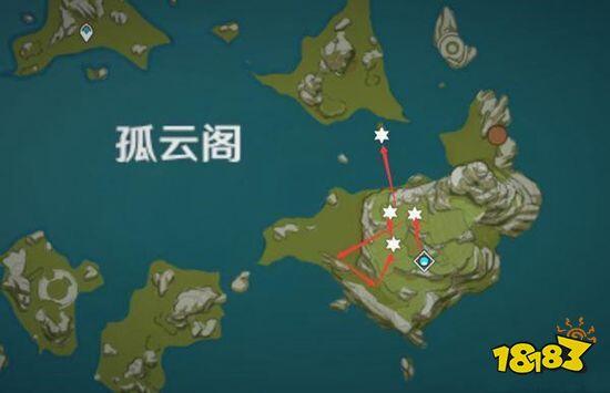 原神石珀采集地点地图新手 原神石珀采集地点路线地图