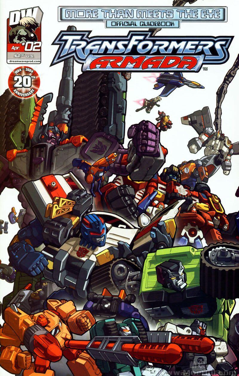 [会员][画集]More than Meets the Eye Official Guidebook Transformers Armada 1-3[154P]