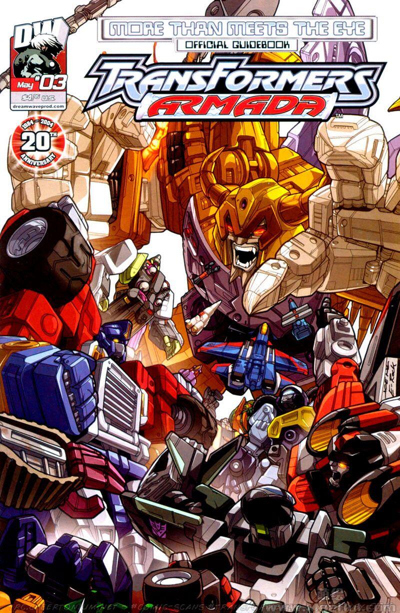 [会员][画集]More than Meets the Eye Official Guidebook Transformers Armada 1-3[154P]