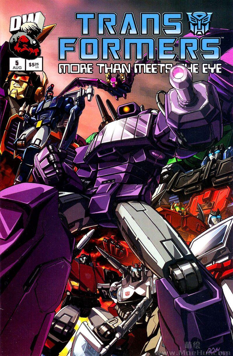 [会员][画集]Transformers More Than Meets The Eye 1-8[541P]