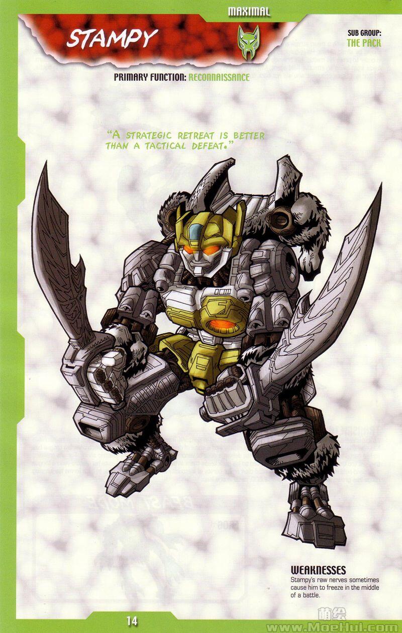 [会员][画集]Transformers Beast Wars Sourcebook 1-4[193P]