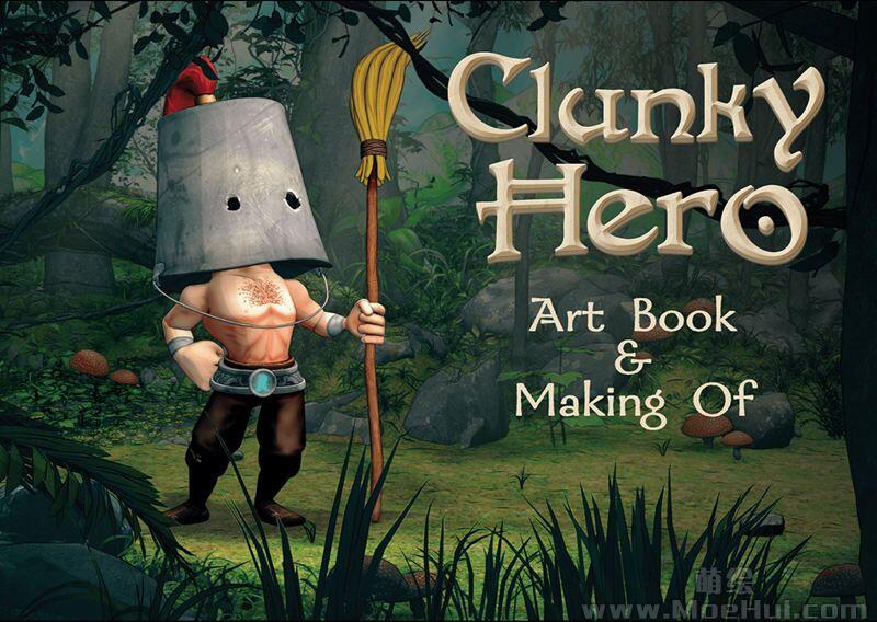 [会员][画集]Clunky Hero Art Book & Making Of[30]