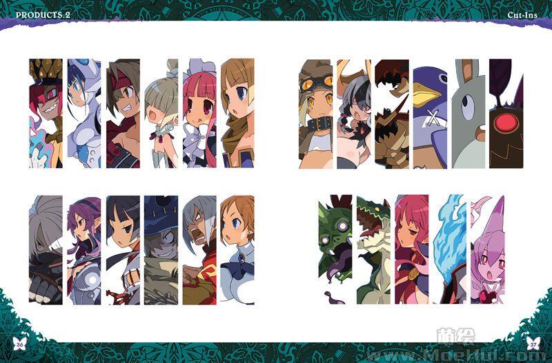 [会员][画集]Disgaea 6 Complete Behind The Seams Artbook[35P]